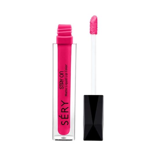 Sery Stay On Liquid Matte Lip Color - Seductive Fuchsia LSO-13 (5ml)