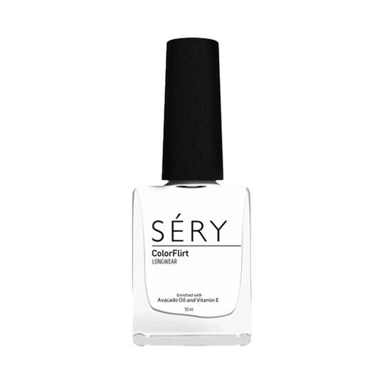 Sery Colorflirt Nail Polish - White Beauty (10ml)