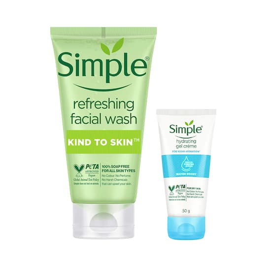 Simple Refreshing Face Combo ( Face Wash + Moisturizer)