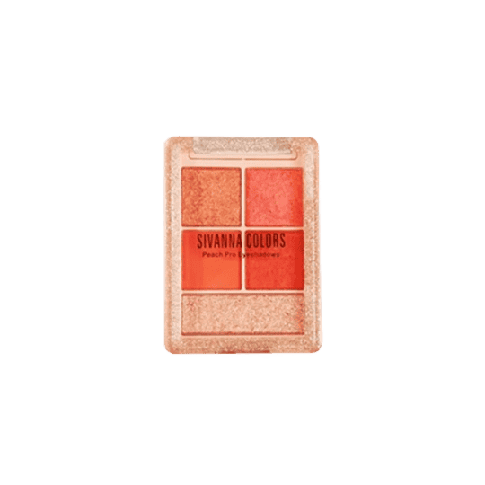Sivanna Colors In The Peach Pro Mini Eyeshadow Palette - 02 Shade (6g)