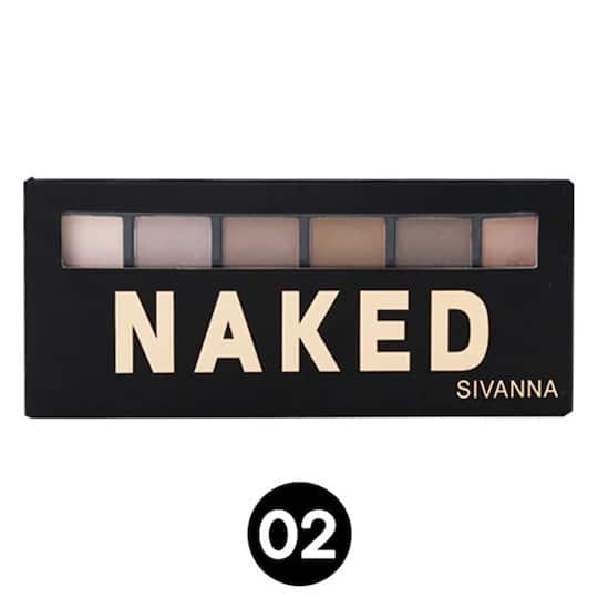 Sivanna Colors 6 Color Naked Eyeshadow Palette - 02 Shade (7g)