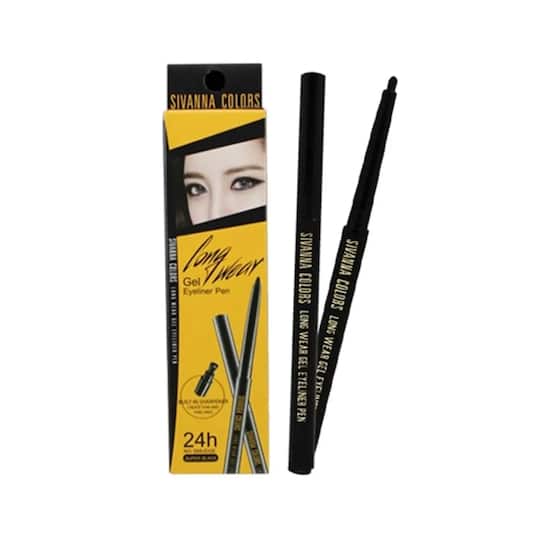 Sivanna Colors Long Wear Gel Eyeliner Pen - Black (0.5g)