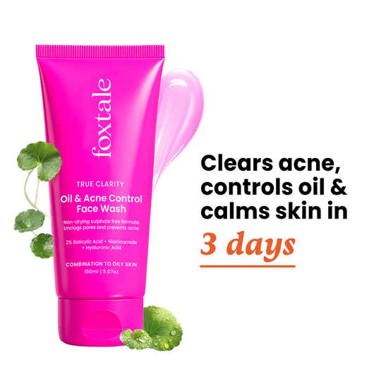 Foxtale Oil And Acne Control Face Wash (150 ml)