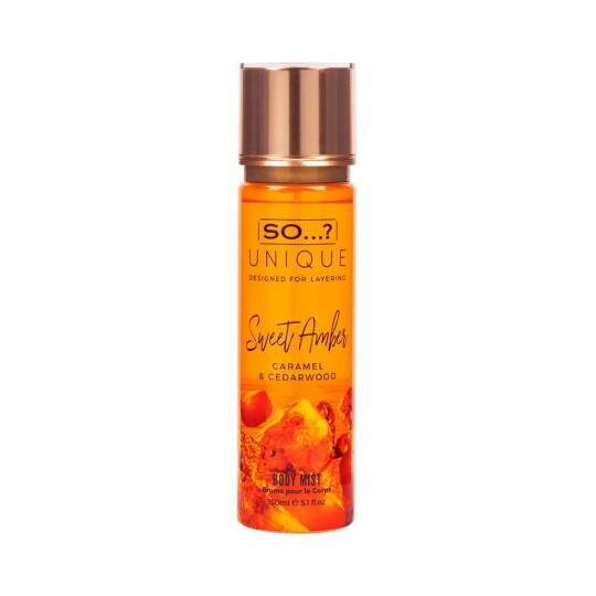 SO Unique Sweet Amber Body Mist (150ml)