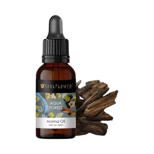 Soulflower Aqua Forest Aroma Oil - (30ml)