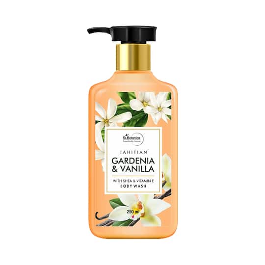 St.Botanica Tahitian Gardenia & Vanilla Body Wash (250ml)
