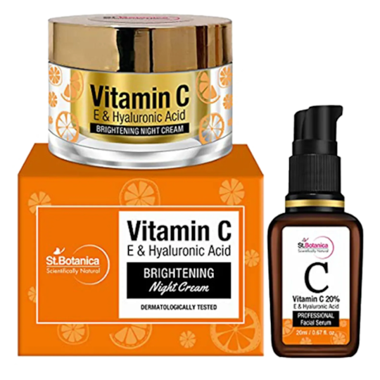 St.Botanica Vitamin C Brightening Skin Care Combo - (2 Pcs)