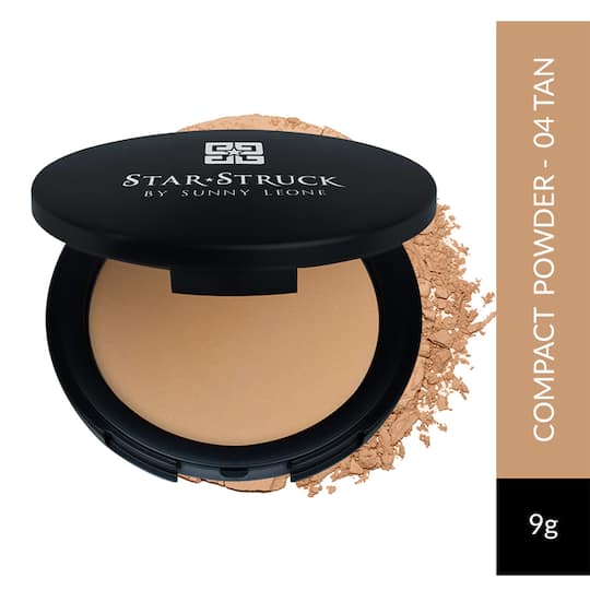 Star Struck by Sunny Leone Compact Powder - 04 Tan (9g)