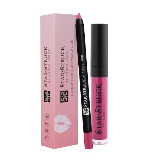 Star Struck by Sunny Leone Lip Kit - Kiss Me (2Pcs)