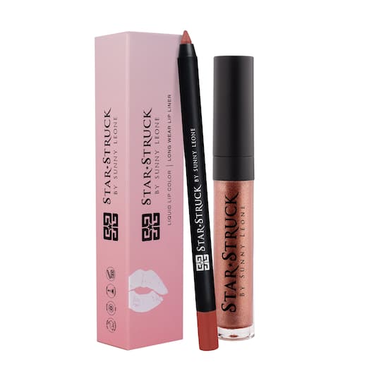 Star Struck by Sunny Leone Lip Kit - Bronze Beauty (2Pcs)