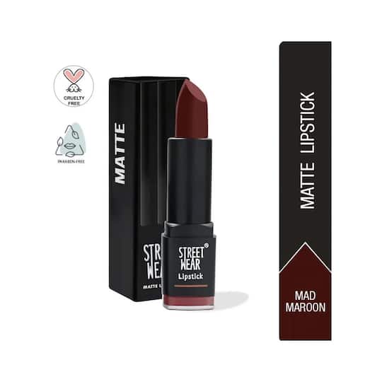 STREETWEAR Matte Lipstick - Mad Maroon (4.2g)