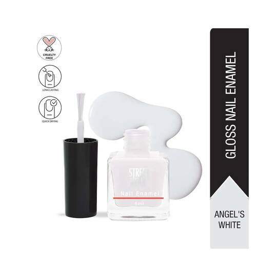STREETWEAR Glossy Nail Enamel - 29 Angel's White (8ml)