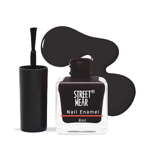 STREETWEAR Glossy Nail Enamel - 30 Black Knight (8ml)
