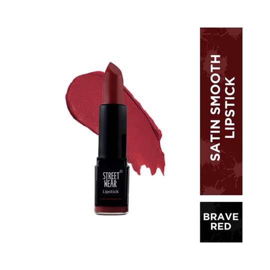 STREETWEAR Satin Smooth Lipstick - Brave Red (4.2g)