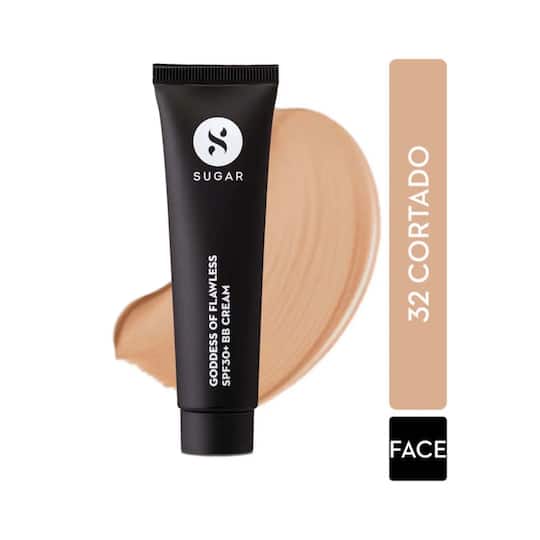 SUGAR Cosmetics Goddess Of Flawless SPF 30+ BB Cream - 32 Cortado (Medium) (25ml)
