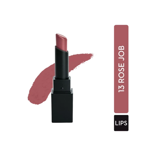 SUGAR Cosmetics Nothing Else Matter Longwear Lipstick - 13 Rose Job (Rose Mauve) (3.5g)