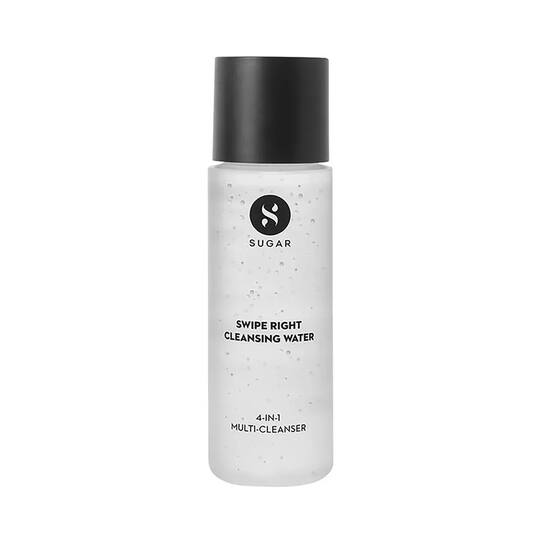 SUGAR Cosmetics Swipe Right Cleansing Water - Transparent (100ml)