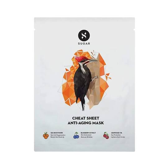 SUGAR Cosmetics Cheat Sheet Anti Ageing Mask - (24g)