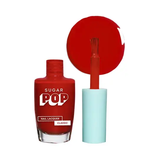 SUGAR POP Nail Lacquer - 18 Red Rum (10ml)