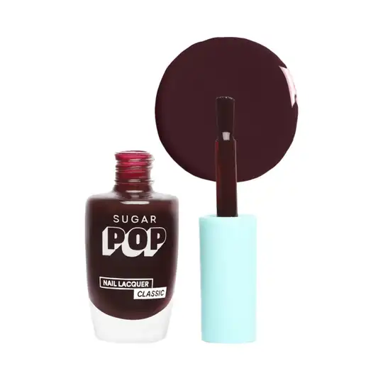 SUGAR POP Nail Lacquer - 25 Red Claret (10ml)