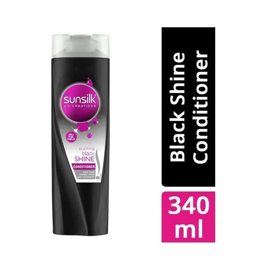 Sunsilk Stunning Black Shine Conditioner (340ml)