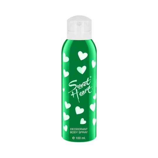 Sweet Heart Green Deodorant Body Spray - (100ml)