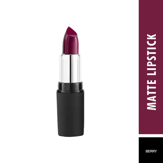 Swiss Beauty Pure Matte Lipstick - Berry (3.8 g)