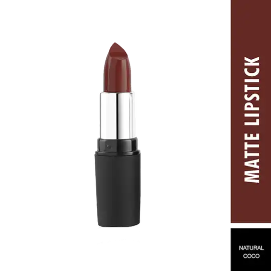 Swiss Beauty Pure Matte Lipstick - Natural Coco (3.8g)