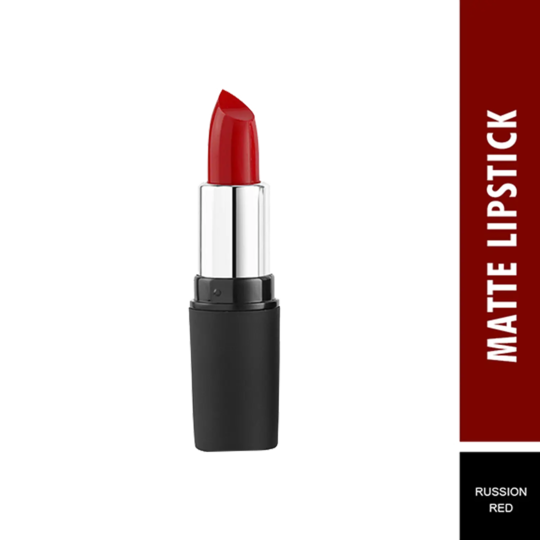Swiss Beauty Pure Matte Lipstick - 201 Russian Red (3.8g)