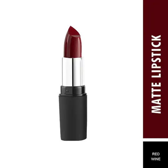 Swiss Beauty Pure Matte Lipstick - Red Wine (3.8g)