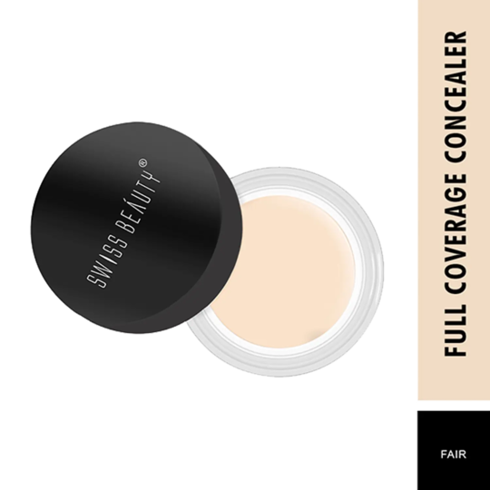 Swiss Beauty Full Coverage Creamy Concealer - Fair (10g)