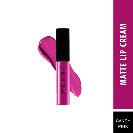 Swiss Beauty Soft Matte Liquid Lipstick - 26 Candy Pink (6ml)