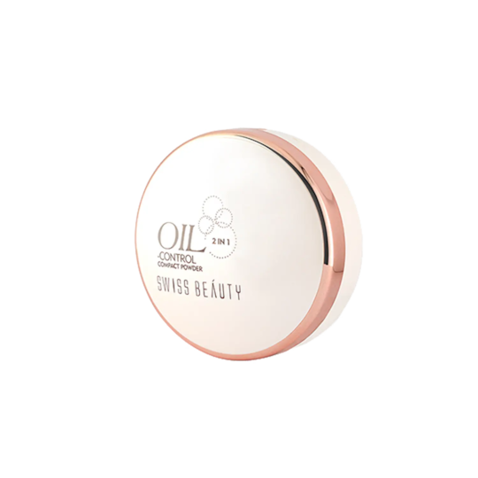 Swiss Beauty Oil Control Compact Powder - 04 Skin Beige (20g)