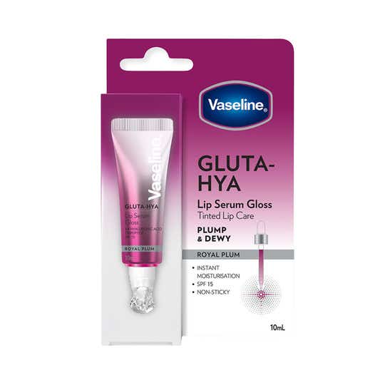 Vaseline Gluta-Hya Lip Serum Gloss - Royal Plum (10 ml)