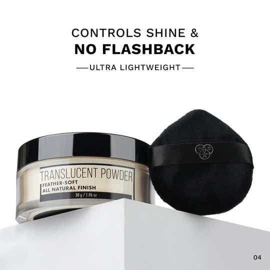 PAC Translucent Powder Controls Shine Prevents Flashbacks Lightweight - 04 (30 g)