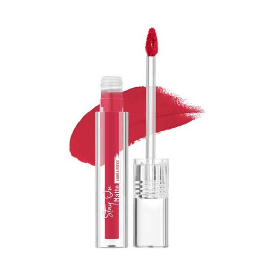 Swiss Beauty Stay On Matte Liquid Lipstick - Love Pink (2 g)