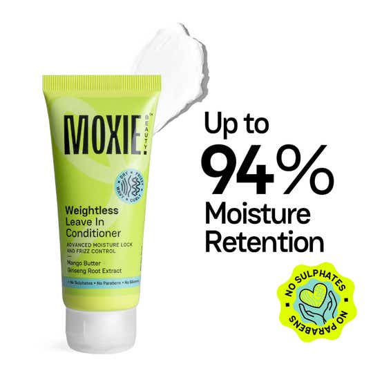 Moxie Beauty Weightless Leave In Conditioner for Dry and Frizzy Hair (50 ml)
