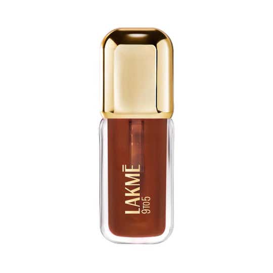 Lakme 9to5 HyaGloss Powerplump Lip Oil - 304 Monday Mocha (4.2 ml)