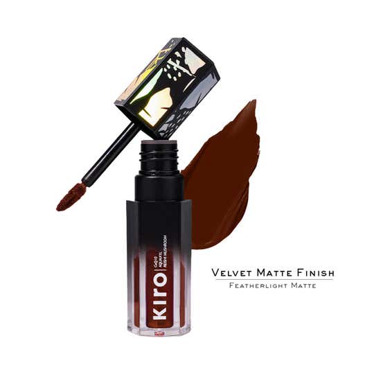 KIRO Velvet Souffle Soft Matte Liquid Lipstick -16 Rich Mocha (5 ml)