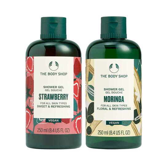 The Body Shop Strawberry & Moringa Refresh Duo