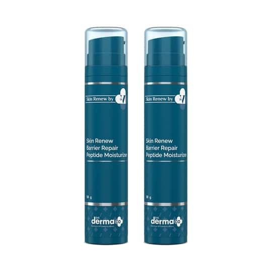 The Derma Co. Dr V SkinRenew Barrier Repair Peptide Moisturizer Combo Pack of 2 (50 ml)