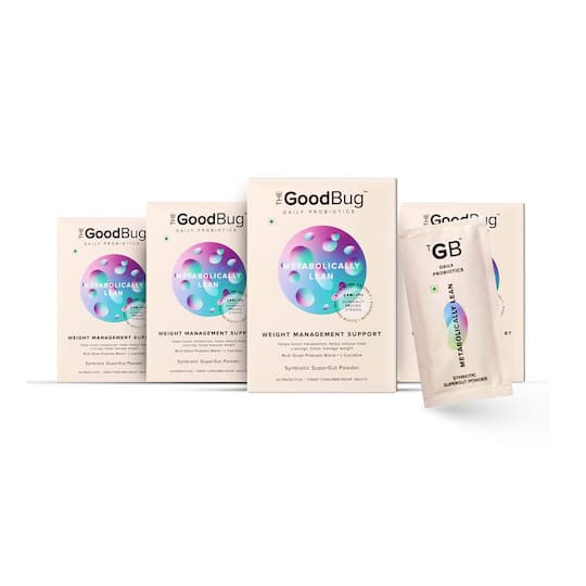 The Good Bug Metabolically Lean Supergut Powder For Weight Management (Pack Of 4 x 15 Sachet) Combo