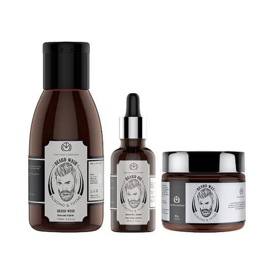 The Man Company Beard Growth Kit - Set Of 3