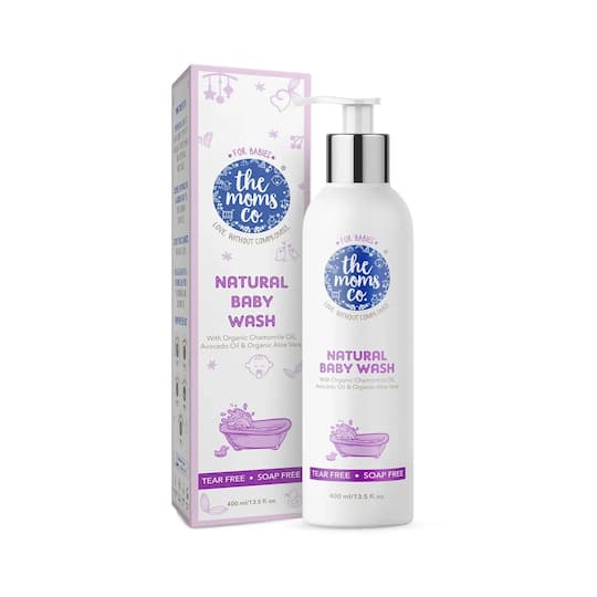 the moms co. Baby Wash (400ml)