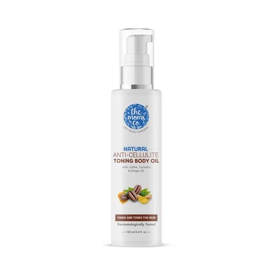 the moms co. Natural Anti-Cellulite Toning Body Oil (100ml)