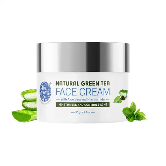 the moms co. Natural Green Tea Face Cream (50g)
