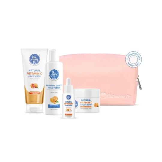 The Mom's Co. Natural Vitamin C Complete Face Care Routine Kit (280g)