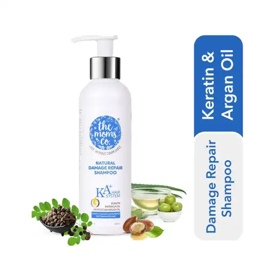 the moms co. Damaged Control Shampoo (200ml)