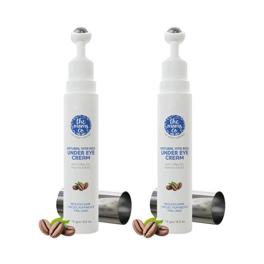 the moms co. Vita Rich Under Eye Cream with Coffee Oil 2 Combo