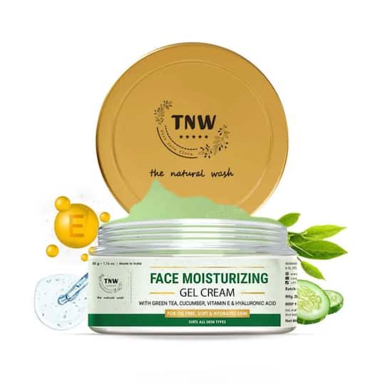 TNW The Natural Wash Face Moisturising Gel Cream (50g)